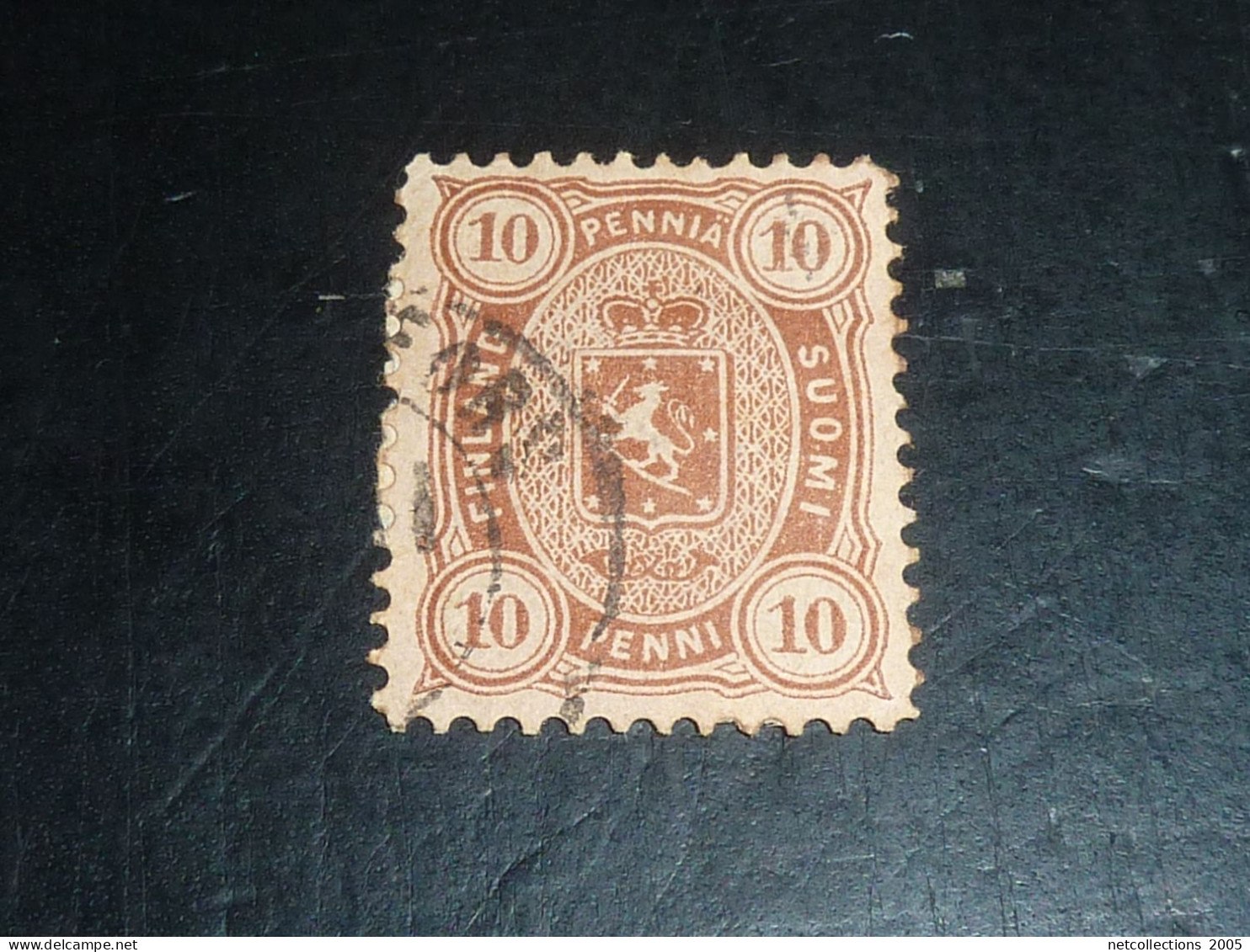 FINLANDE 1875 N°15 - Oblitéré (C.V) - Oblitérés