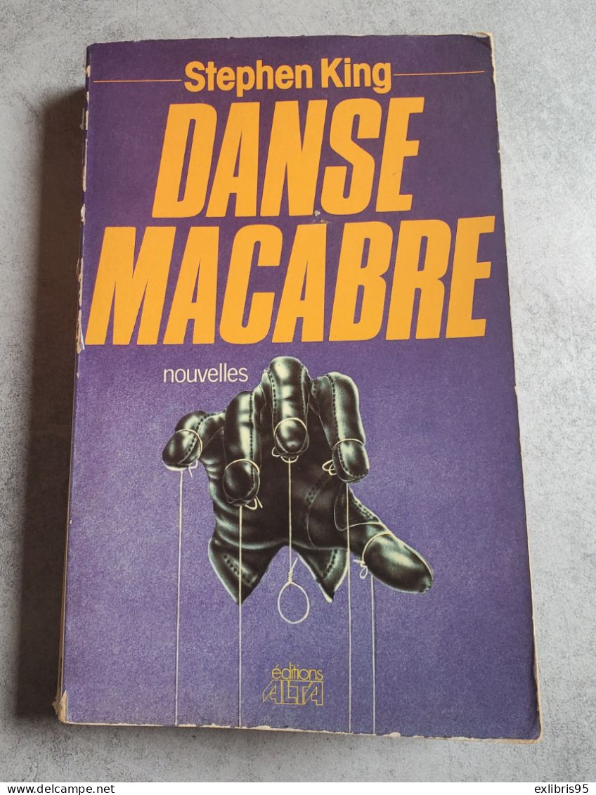 Rare Danse Macabre Stephen King éditions ALTA 1980 - Fantasy