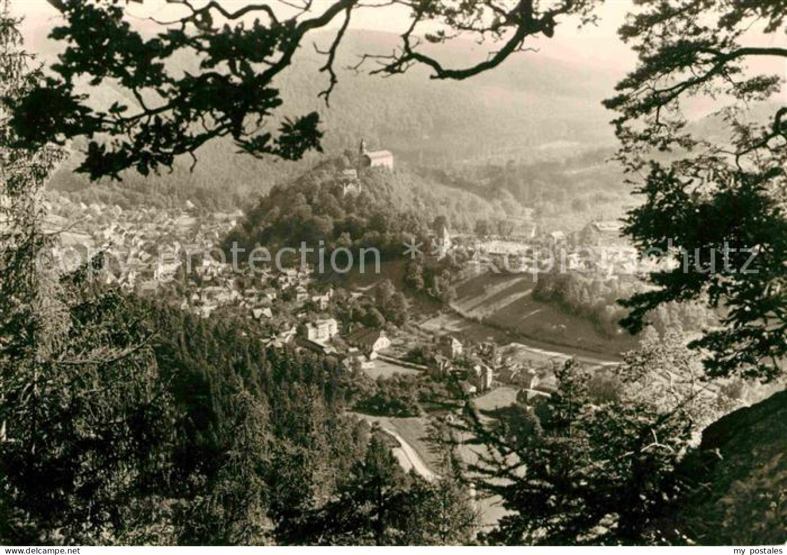 72787017 Schwarzburg Thueringer Wald Panorama Blick Vom Trippstein Schwarzburg - Other & Unclassified