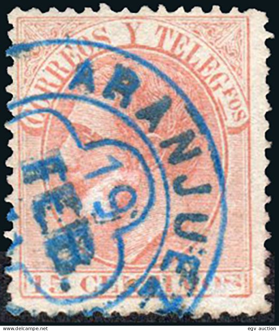 Madrid - Edi O 210 - Mat Trébol Azul "Aranjuez" - Used Stamps