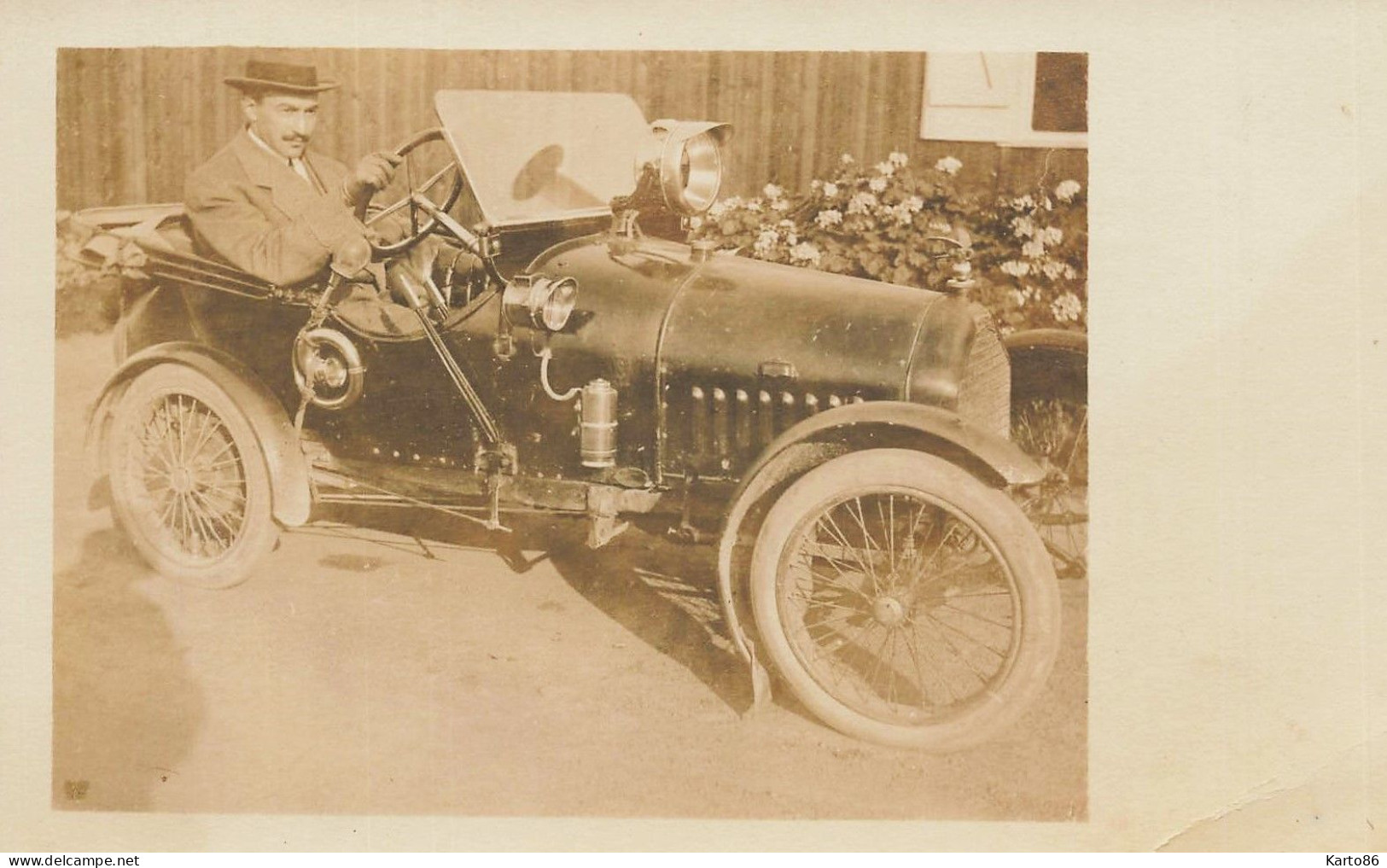 Automobile Ancienne Marque Type Modèle ? * Carte Photo * Auto Voiture Automobiles Transport * Chauffeur - Passenger Cars