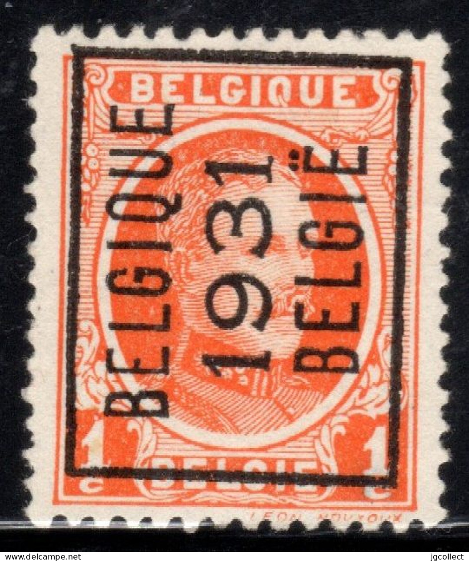 Typo 244 A (BELGIQUE 1931 BELGIË) - O/used - Typo Precancels 1922-31 (Houyoux)