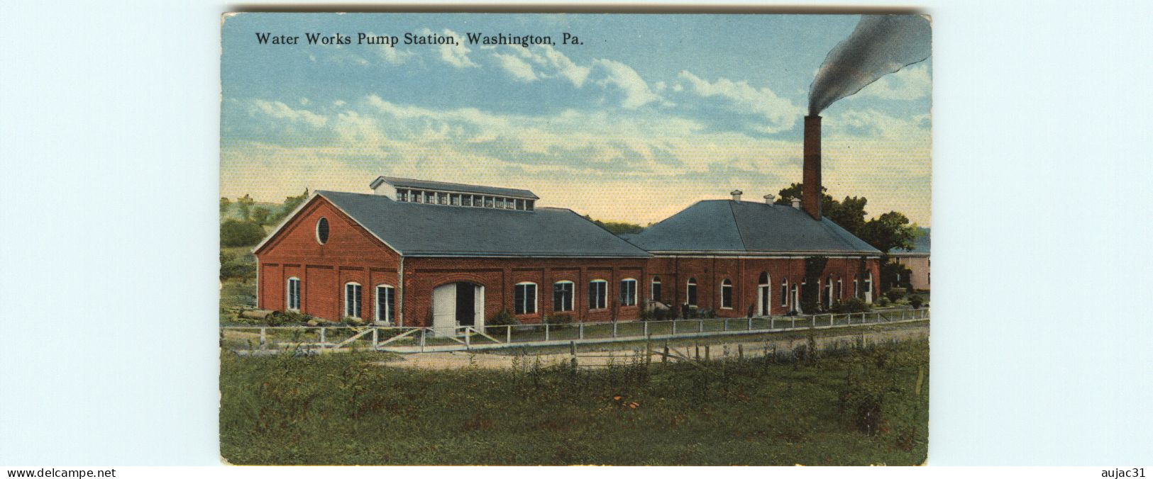 Etats-Unis - Water Works Pump Station - Washington Pa - état - Andere & Zonder Classificatie