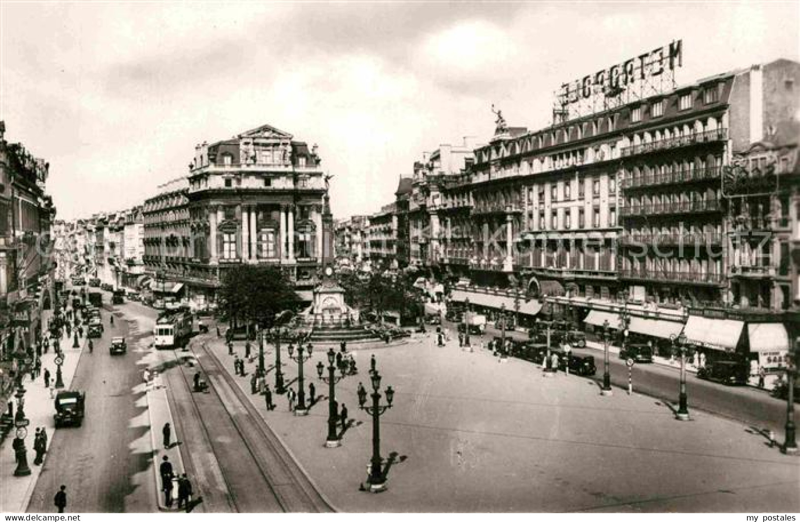 72786921 Bruxelles Bruessel Place De Brouckere Monument Platz Denkmal  - Andere & Zonder Classificatie