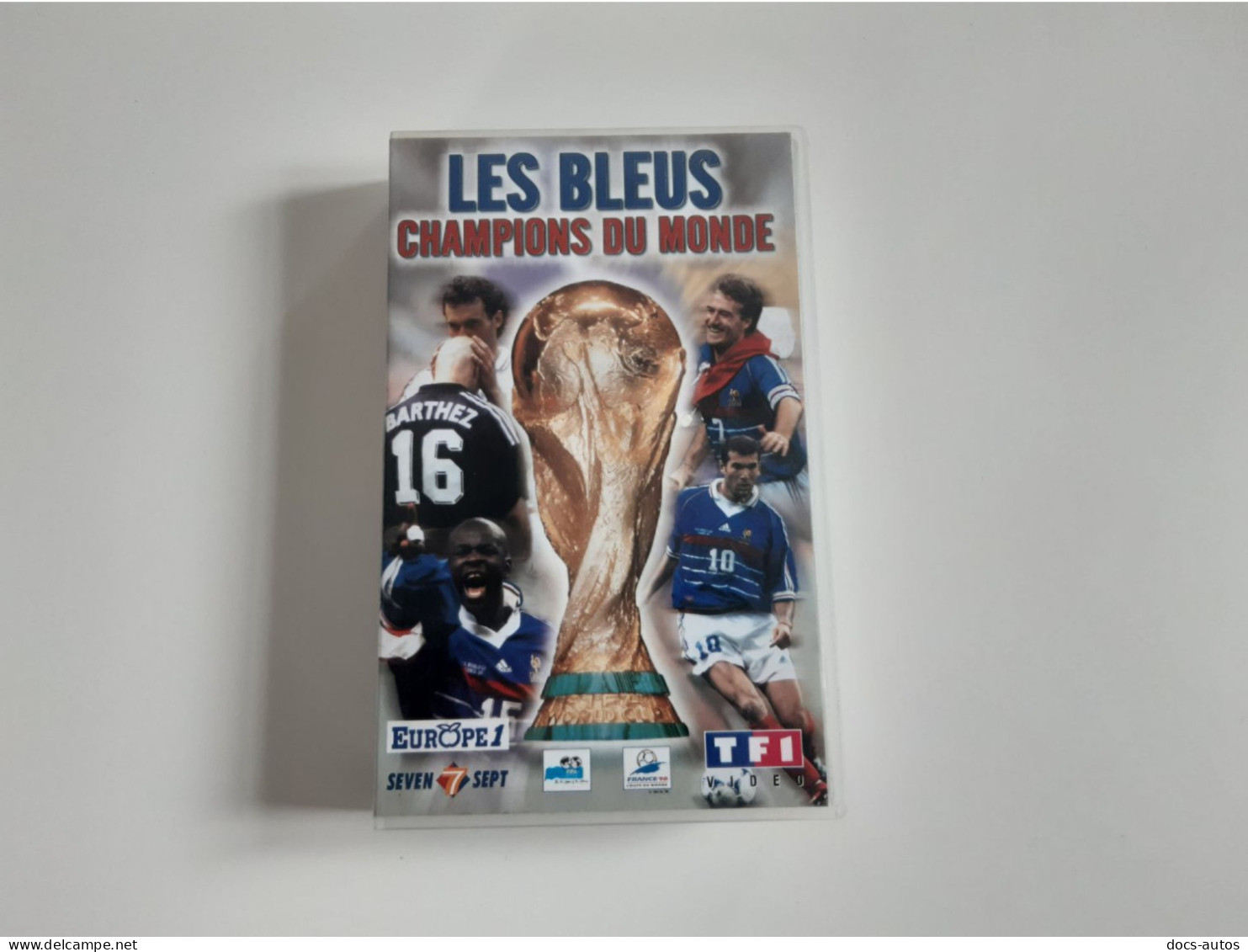 Cassette Vidéo VHS Les Bleus Champions Du Monde 1998 - Sport