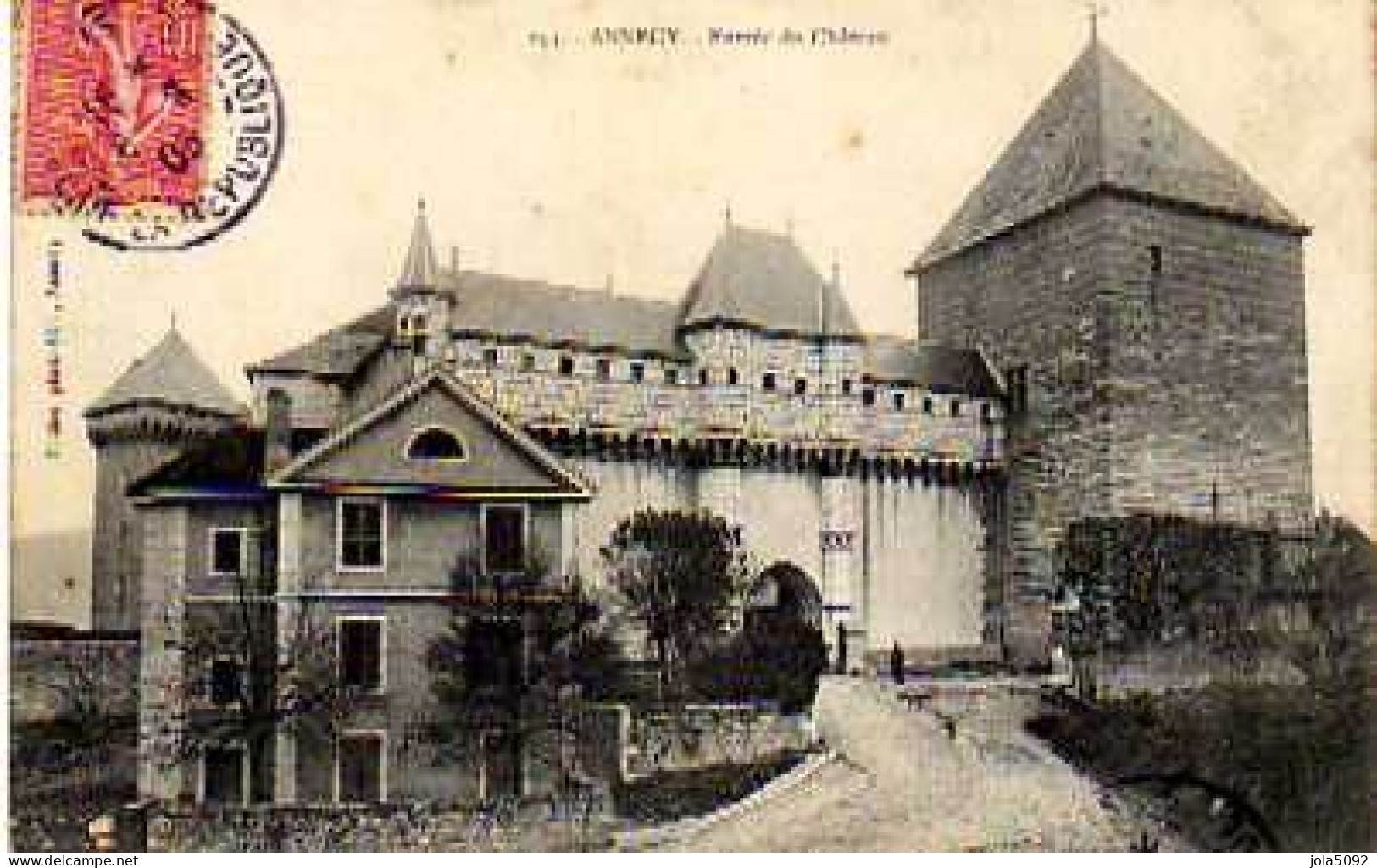 74 - ANNECY - Entrée Du Château - Annecy