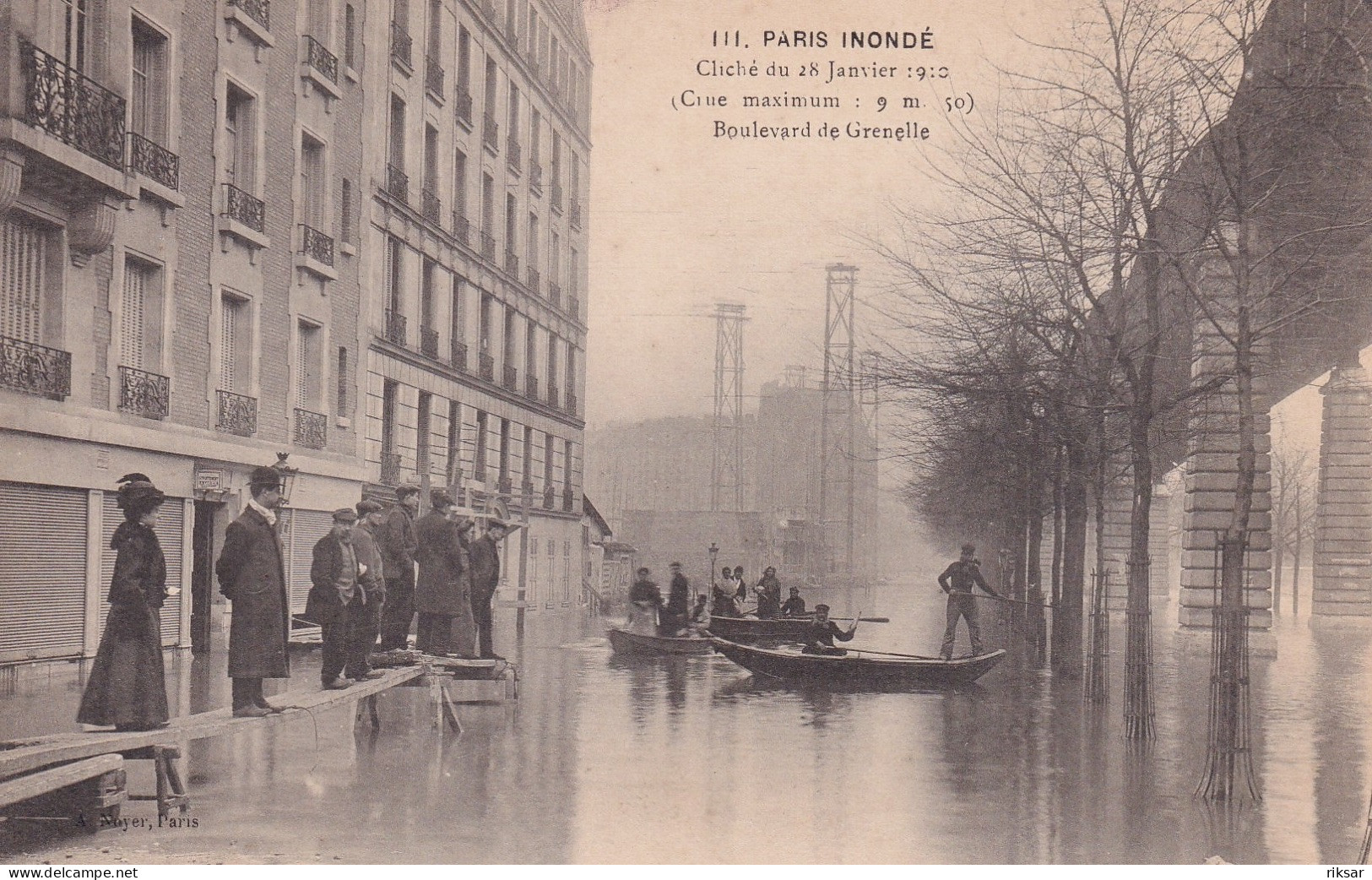 PARIS(15 Em ARRONDISSEMENT) INONDATION - Arrondissement: 15