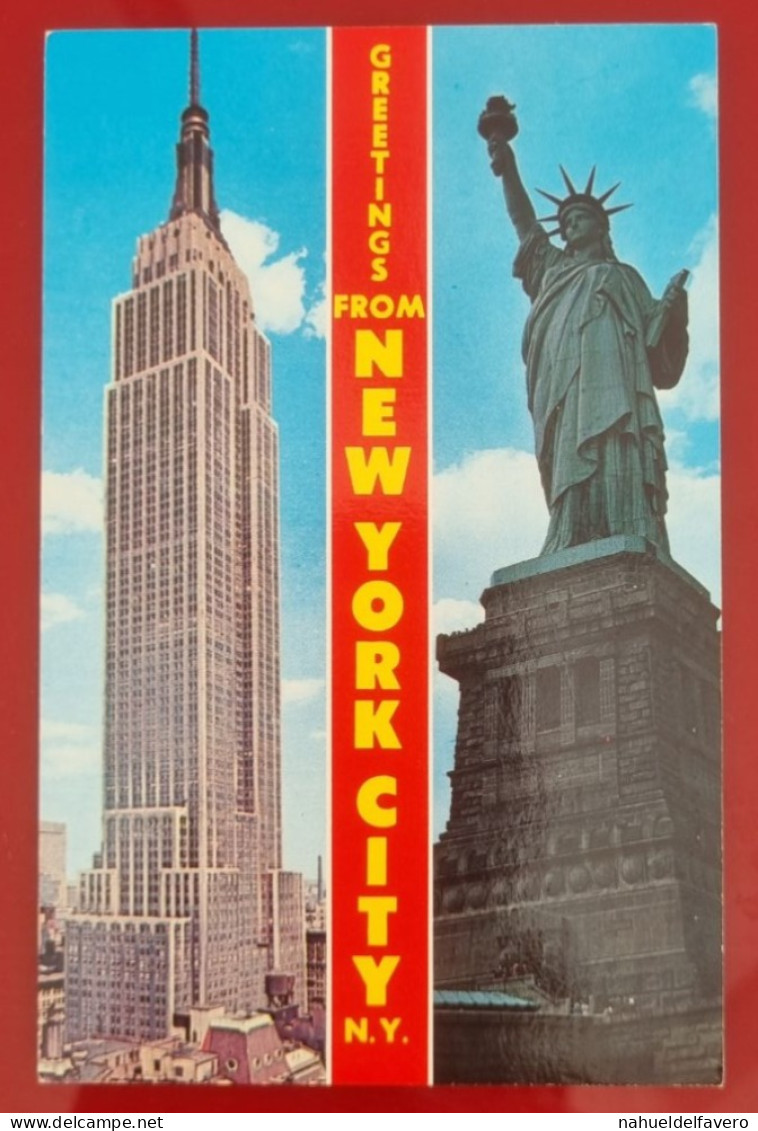 Uncirculated Postcard - USA - NY, NEW YORK CITY - THE STATUE OF LIBERTY On Bedloe's Island In New York Harbor - Statue Of Liberty