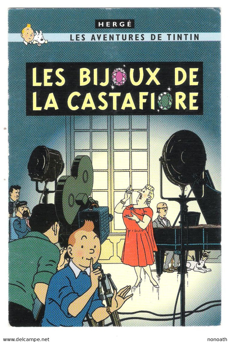 CPA Les Aventures De Tintin - Les Bijoux De La Castafiore - Comicfiguren