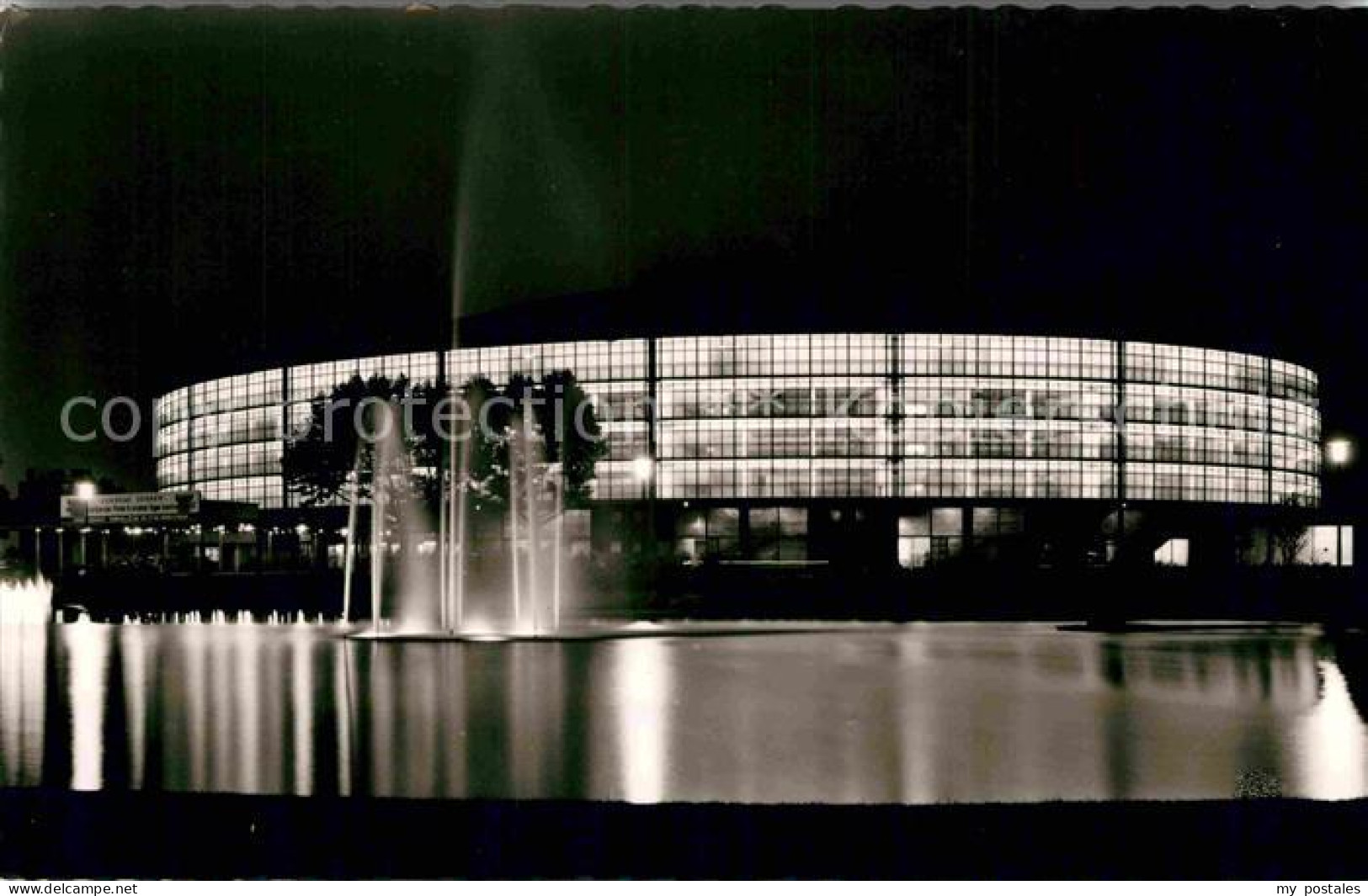 72786843 Dortmund Westfalenhalle Wasserspiele Nachtaufnahme Dortmund - Dortmund