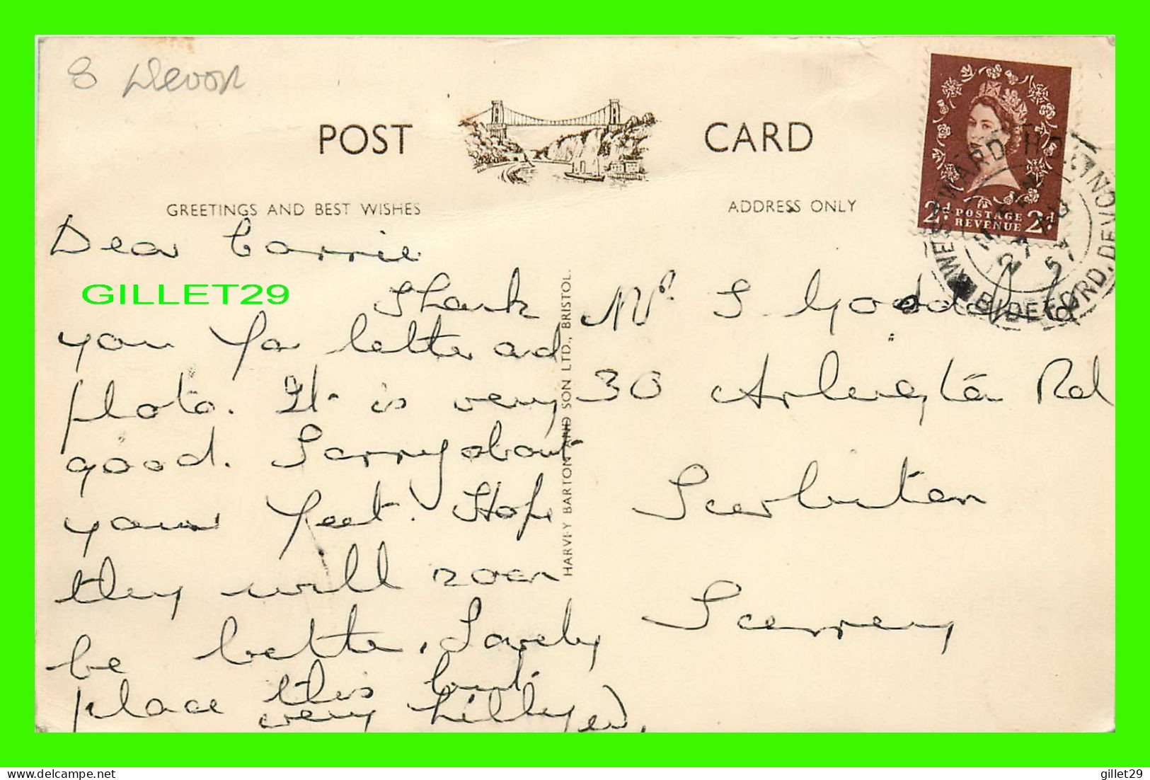 GT. YARMOUTH, NORFOLK, UK - 7 MULTIVUES - TRAVEL IN 1957 - MIDDLETONS LTD - LILY POND, WATERWAYS, ROSE GARDENS - - Otros & Sin Clasificación