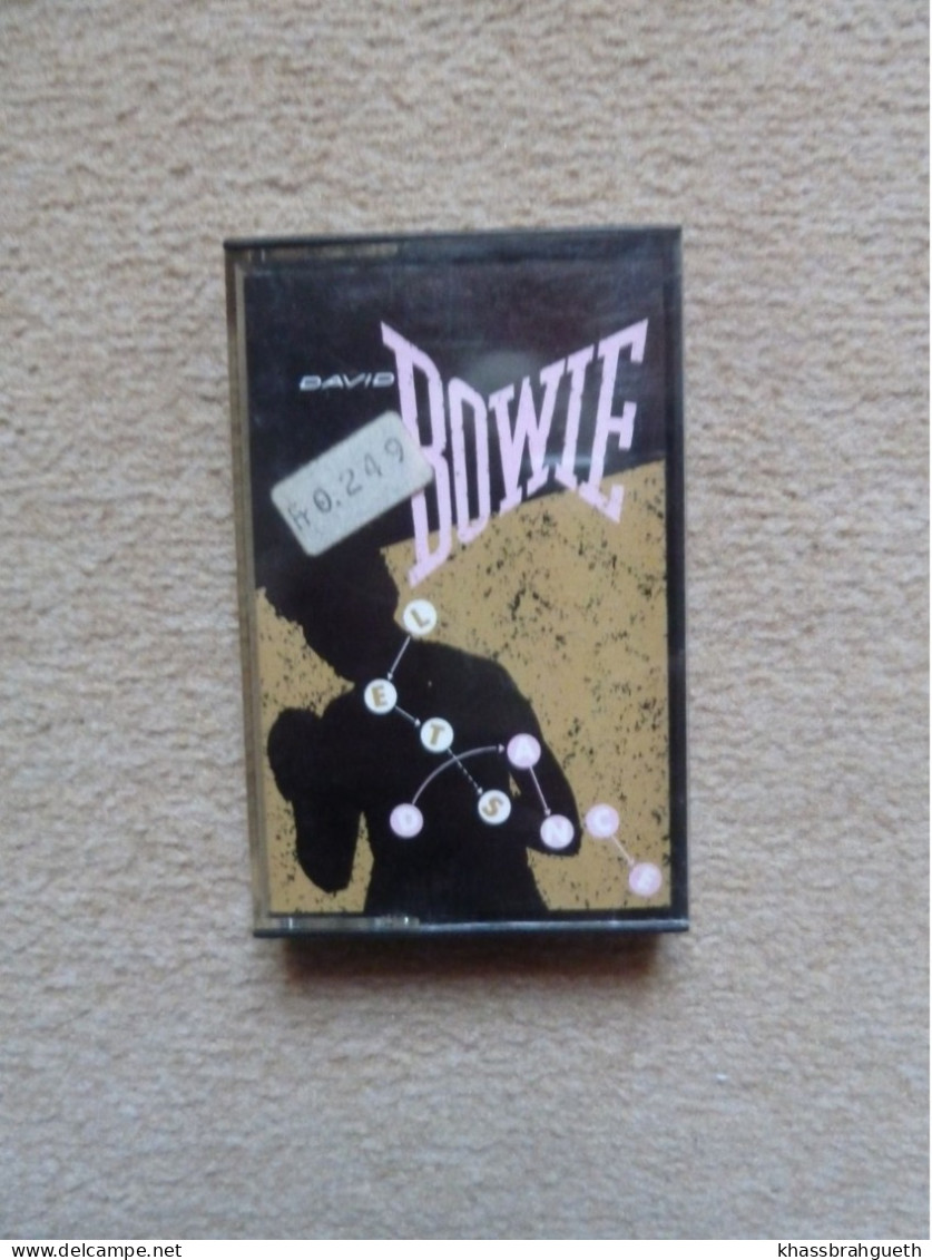 DAVID BOWIE - LET'S DANCE / CAT PEOPLE (CASSETTE AUDIO) EMI 1983 - Cassettes Audio