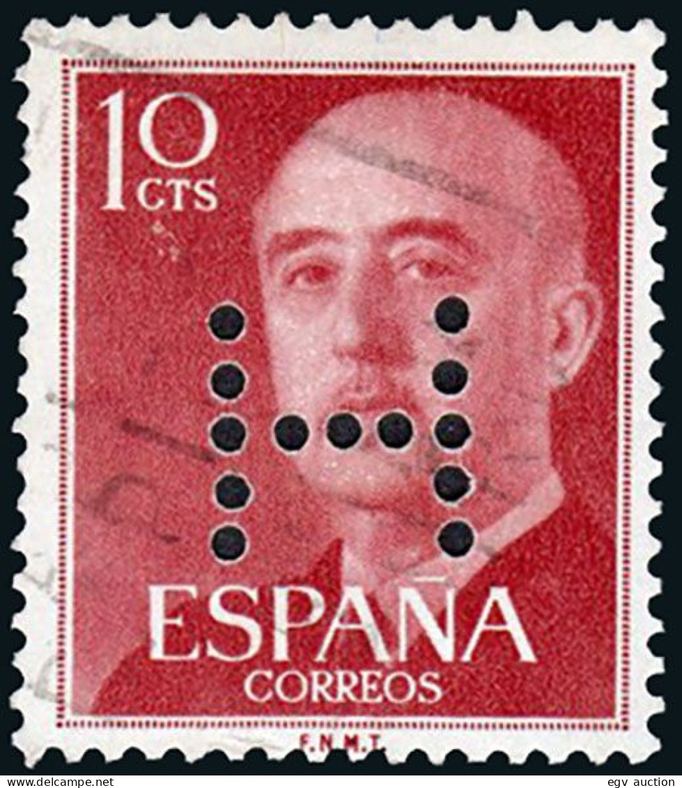 Madrid - Perforado - Edi O 1143 - "H" (Editorial) - Used Stamps