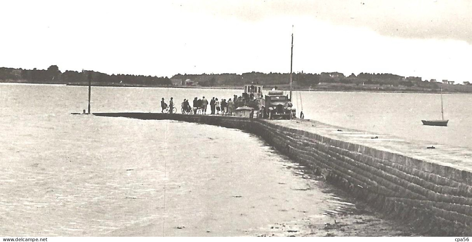 île D'ARZ - Le Débarcadère - N°1094 éd. Du LYS - RARE - Sonstige & Ohne Zuordnung