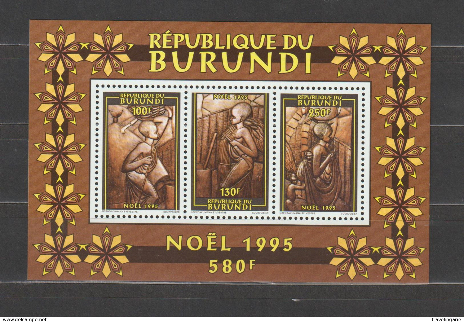 Burundi 1995 Christmas/Noël S/S MNH/** - Blocs-feuillets