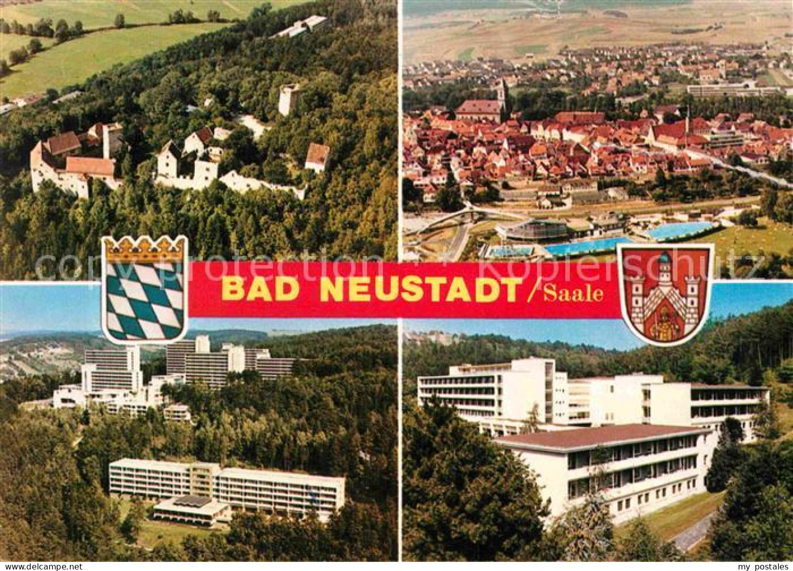 72786536 Bad Neustadt Fliegeraufnahme Rhoen-Klinik Bad Neustadt - Andere & Zonder Classificatie