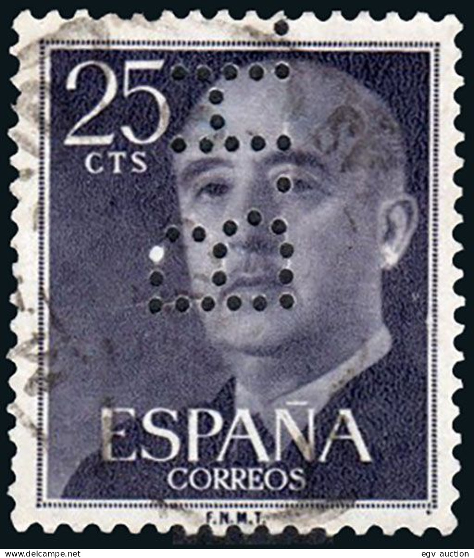 Madrid - Perforado - Edi O 1146 - "B.H." (Banco) - Used Stamps