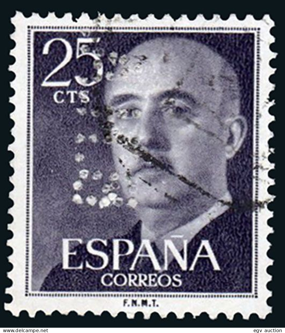 Madrid - Perforado - Edi O 1146 - "B.H.A." (Banco) - Used Stamps