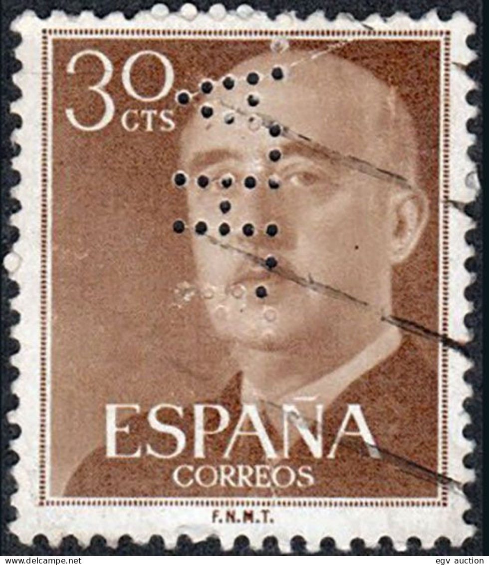 Madrid - Perforado - Edi O 1147 - "B.H.A." (Banco) - Usati