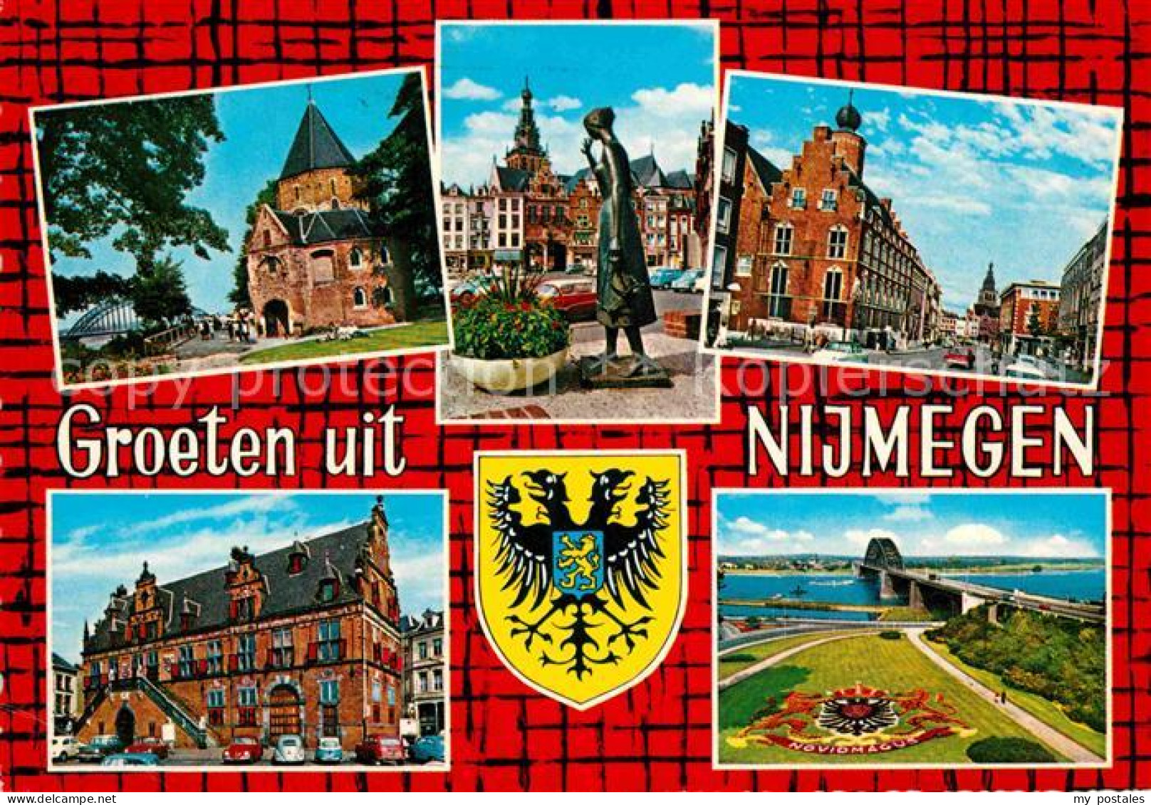 72786350 Nijmegen Rathaus Bruecke Denkmal Schloss Nimwegen Nijmegen - Other & Unclassified