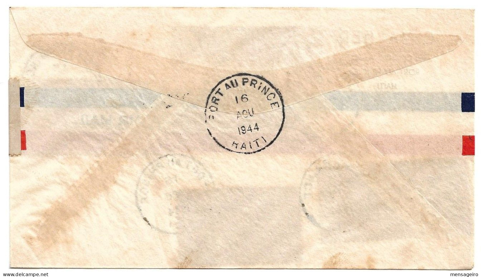 (C01) - HAITI COVER P AU P => P AU P 1944 - FIRST DAY COVER ? - Haití