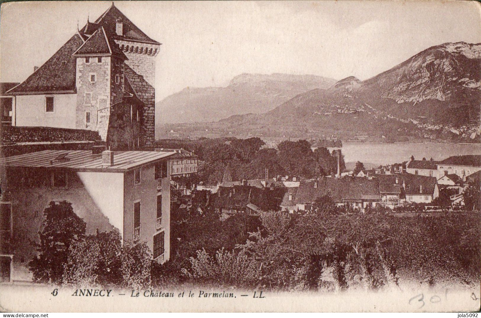 74 - ANNECY - Le Château Et Le Parmelan - Annecy