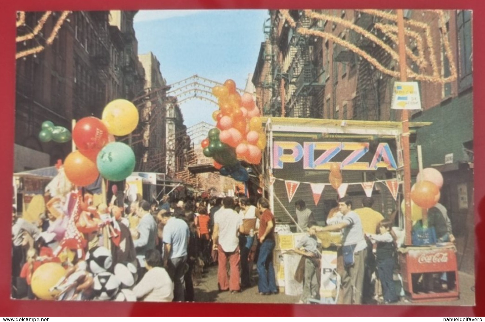 Uncirculated Postcard - USA - NY, NEW YORK CITY - SAN GENNARO, An Italian Festival Held On Mulberry Street, Little Italy - Plaatsen & Squares