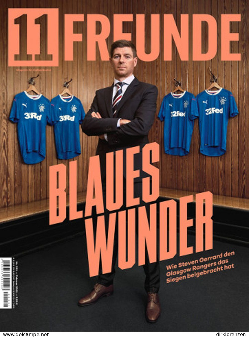 11 Freunde Magazine Germany 2021 #231 Steven Gerrard - Non Classés