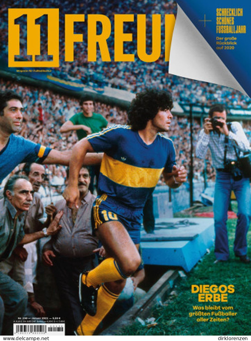 11 Freunde Magazine Germany 2021 #230 Diego Maradona - Non Classés