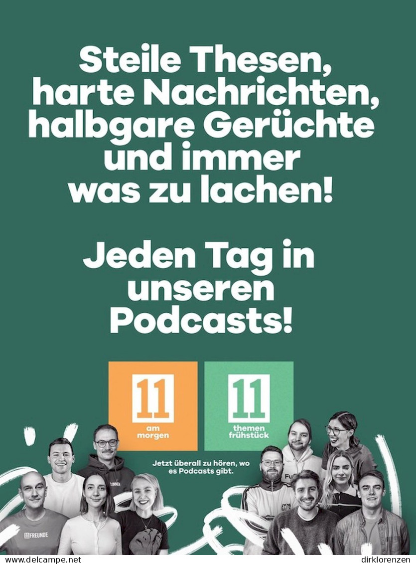 11 Freunde Magazine Germany 2024 #269 Jürgen Klopp Thanks Boss FC Liverpool - Non Classés