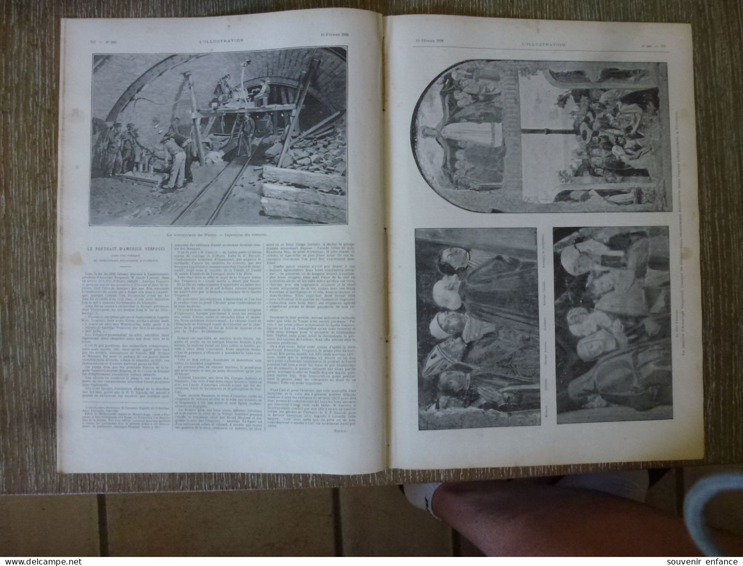 L'Illustration Février 1898 Procès Emile Zola Lieutenant Colonel Picquart Souterrain De Passy Carnaval De Nice Banghi - 1850 - 1899