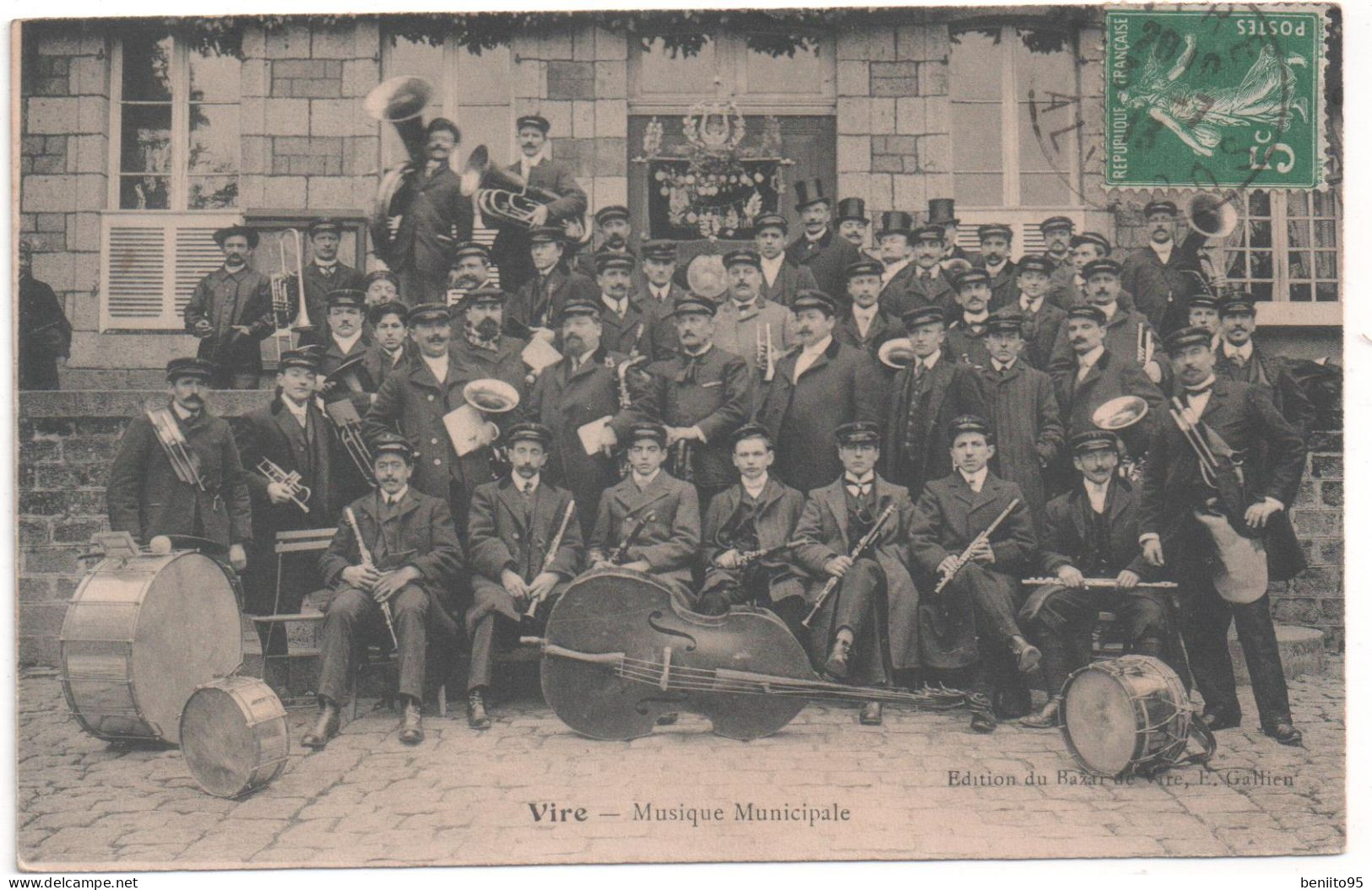 CPA De VIRE - Musique Municipale. - Vire