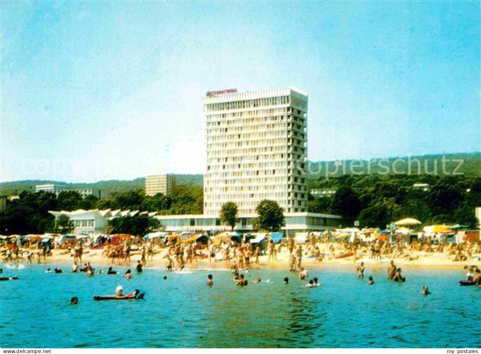 72786119 Slatni Pjassazi Hotel International Strand Ansicht Vom Meer Aus Warna B - Bulgarie