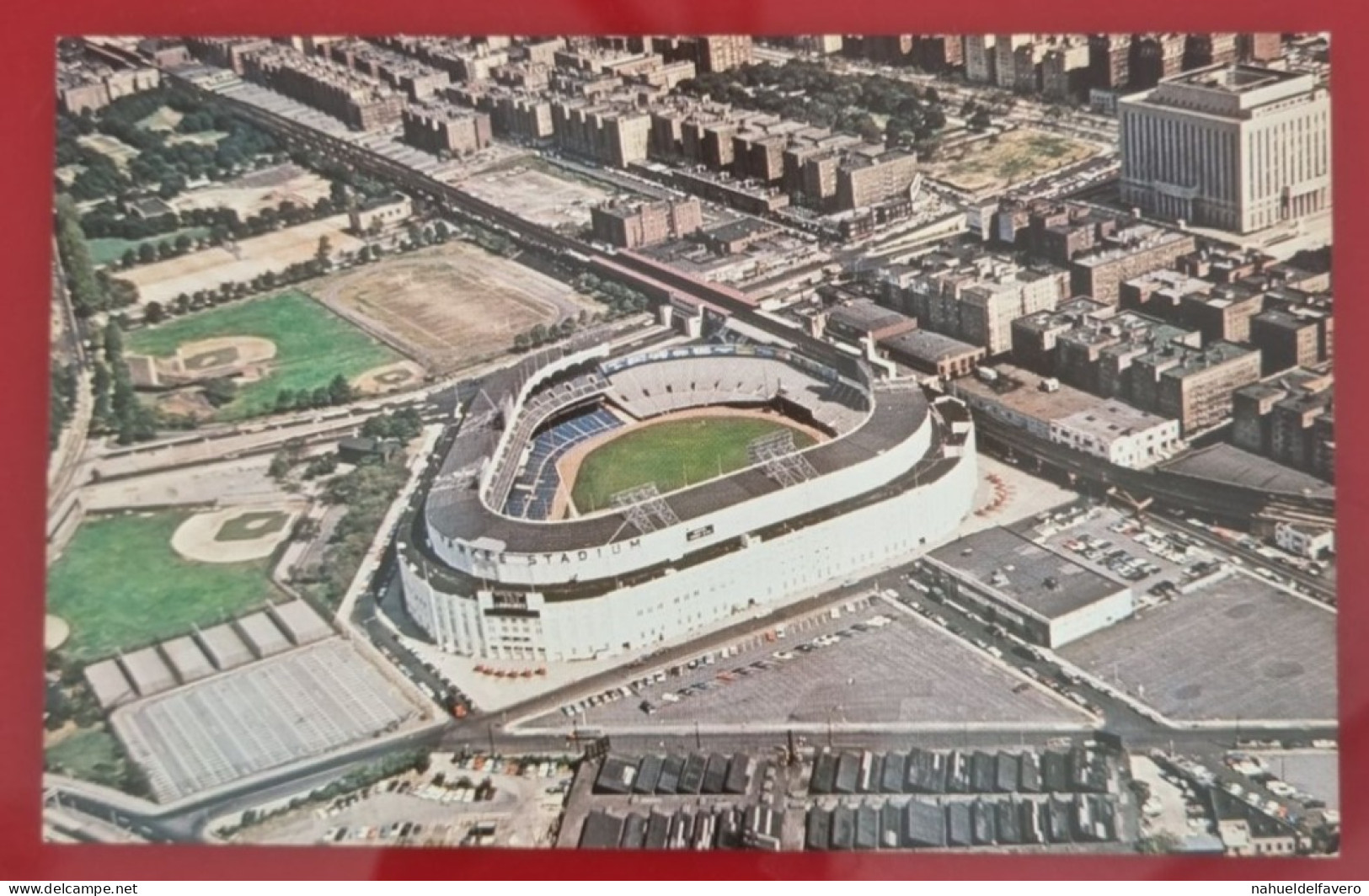 Uncirculated Postcard - USA - NY, NEW YORK CITY - AIR VIEW OF YANKEE STADIUM - Estadios E Instalaciones Deportivas