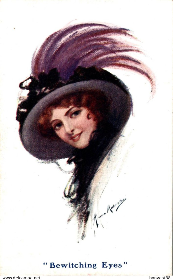 K1405 - Illustrateur - FEMME - BEWITCHING EYES - Altri & Non Classificati