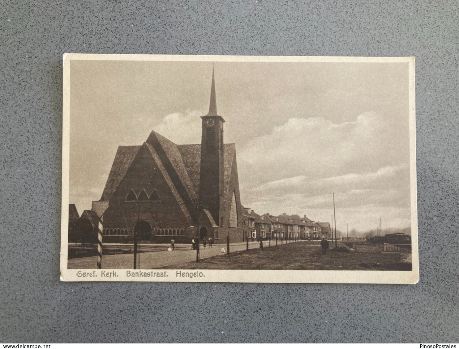 Gereformeerde Kerk Bankastraat Hengelo Carte Postale Postcard - Hengelo (Ov)