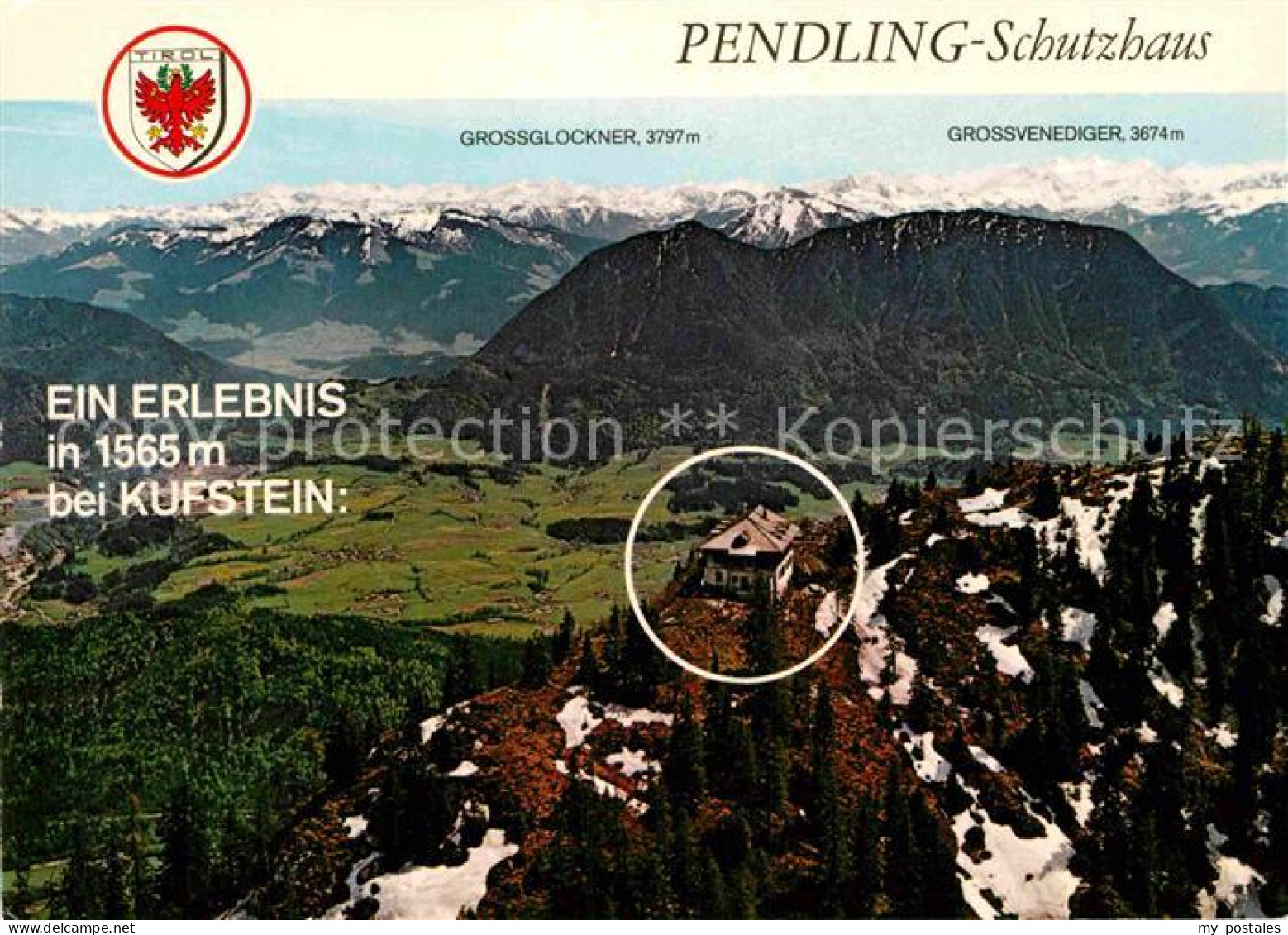 72786071 Thiersee Pendling Schutzhaus Grossglockner Grossvenediger Alpenpanorama - Other & Unclassified