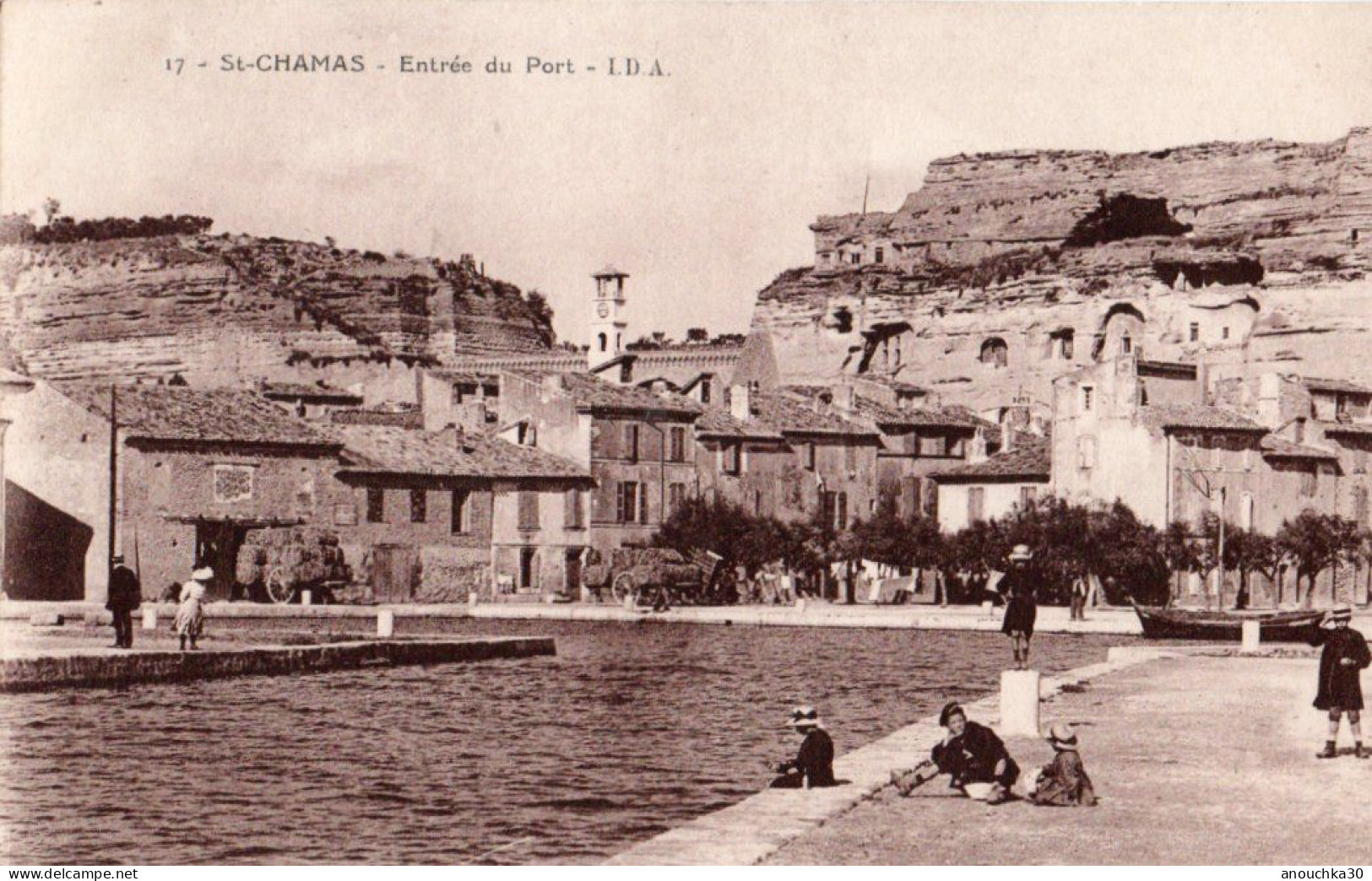 13  CPA   SAINT CHAMAS ENTREE DU PORT - Autres & Non Classés