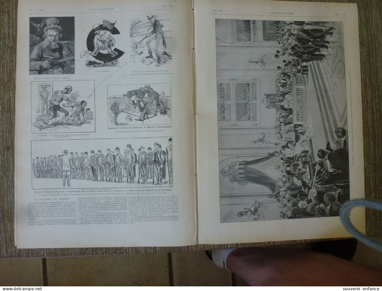 L'Illustration Mai 1898 Manille Port Et Rade Fleuve Pasig - 1850 - 1899