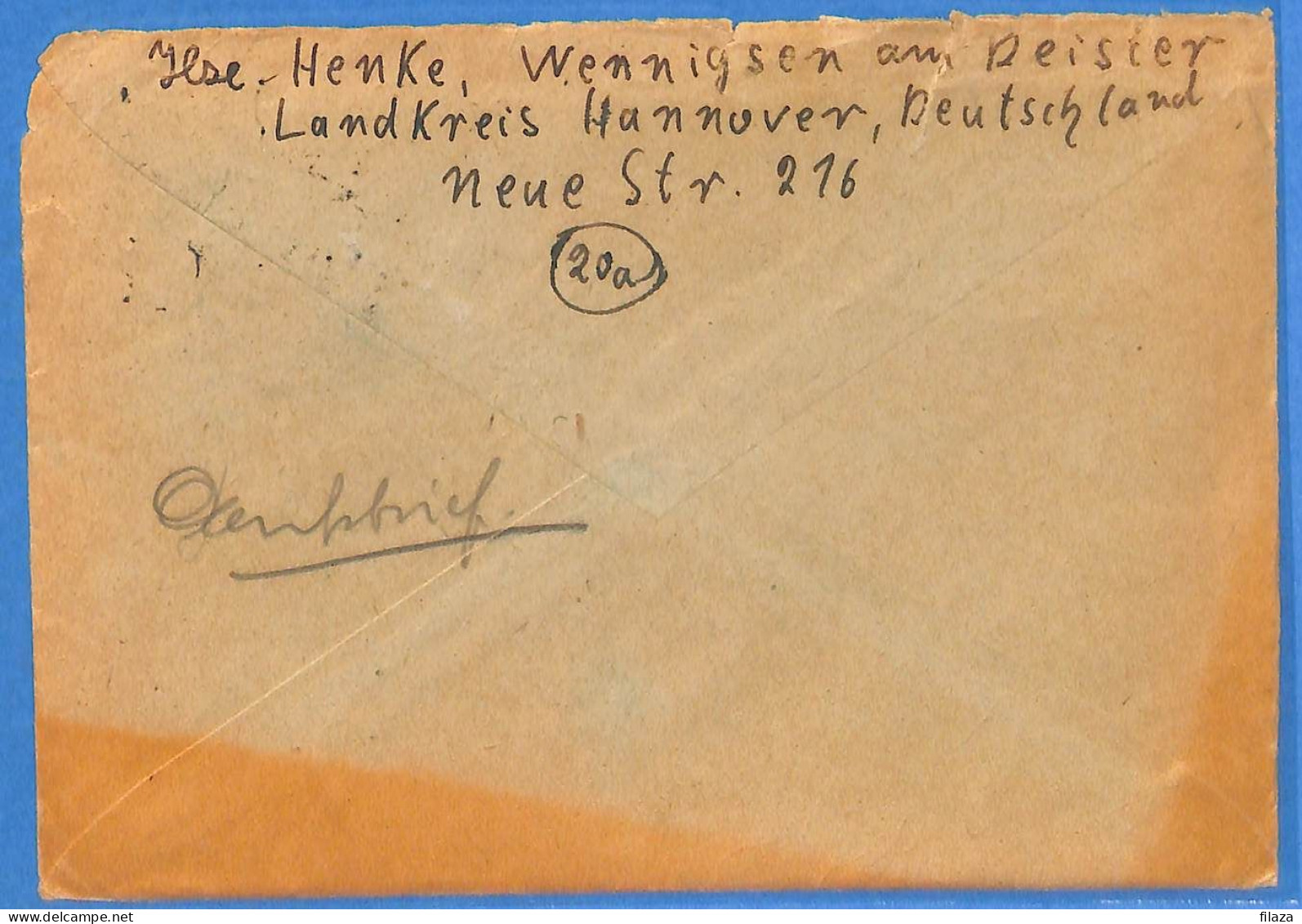 Allemagne Zone AAS 1948 - Lettre De Hamburg - G33348 - Sonstige & Ohne Zuordnung