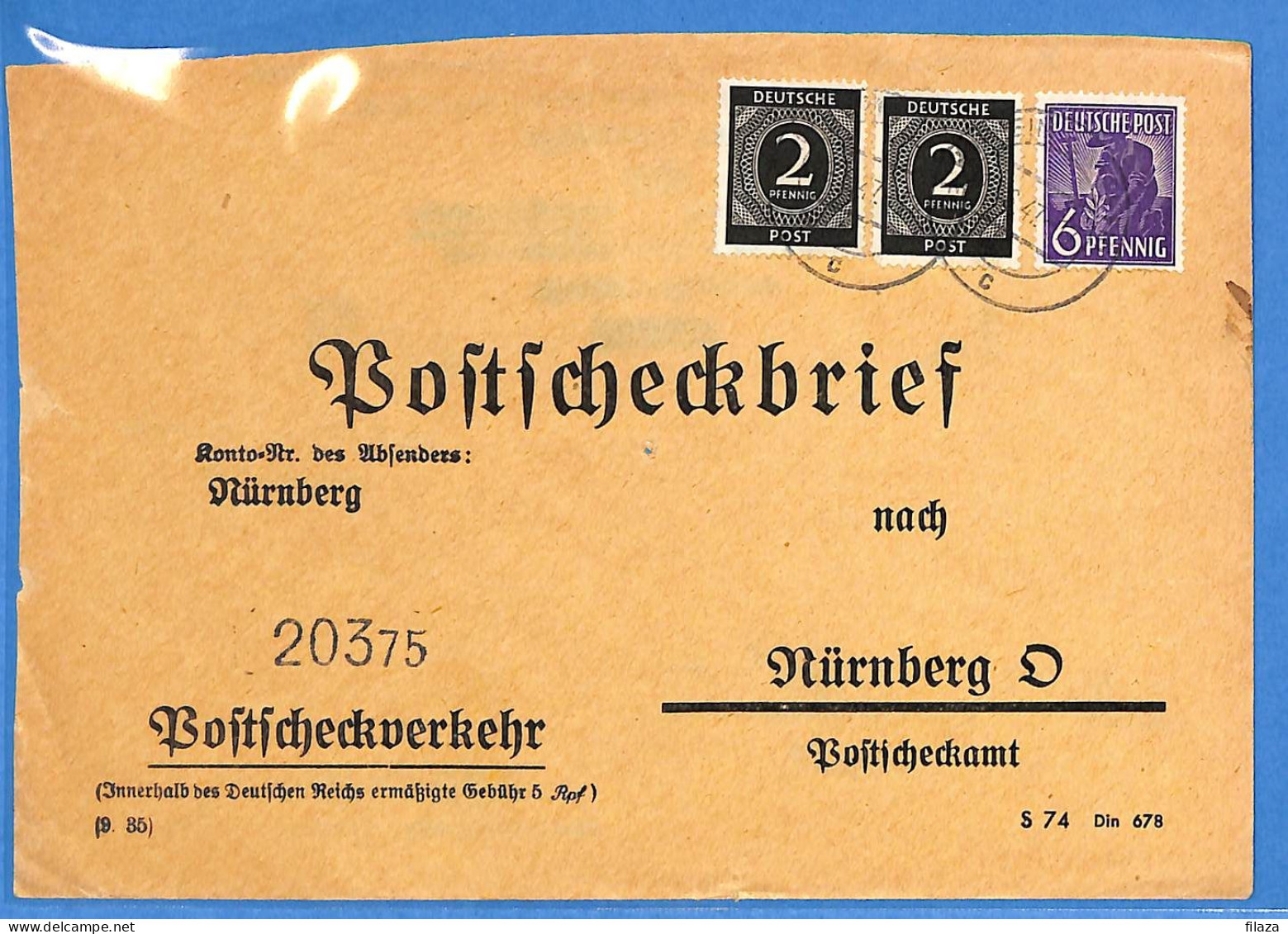 Allemagne Zone AAS 1947 - Lettre De Hofheim - G33341 - Sonstige & Ohne Zuordnung