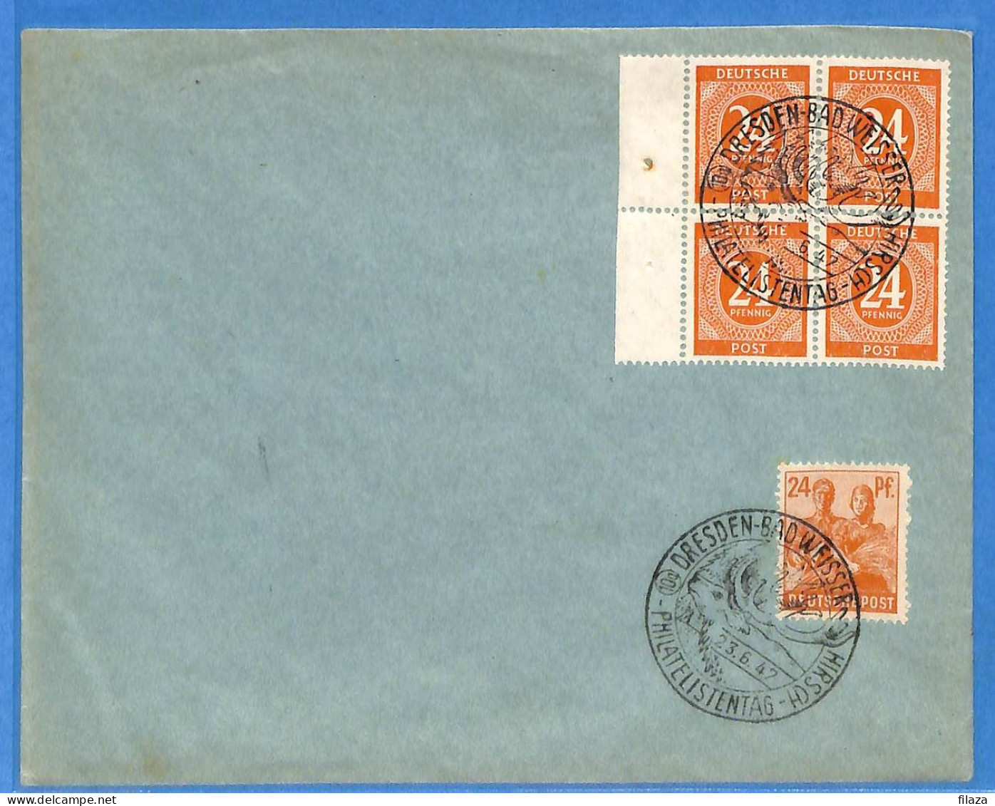 Allemagne Zone AAS 1947 - Lettre De Dresden - G33327 - Other & Unclassified