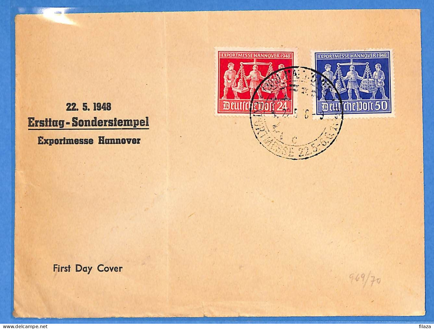 Allemagne Zone AAS 1948 - Lettre De Hannover - G33325 - Other & Unclassified