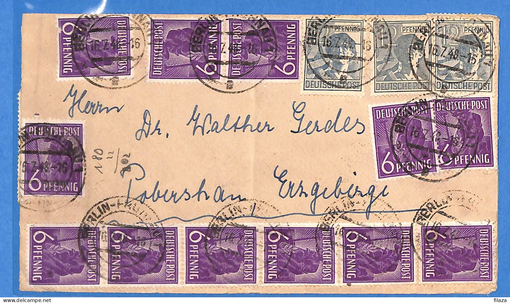 Allemagne Zone AAS 1948 - Lettre De Berlin - G33321 - Altri & Non Classificati