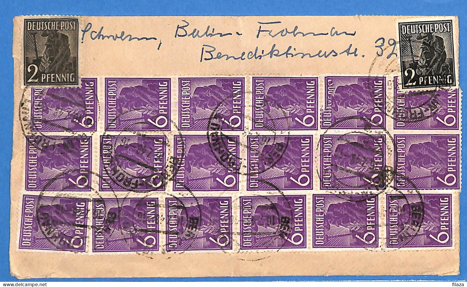 Allemagne Zone AAS 1948 - Lettre De Berlin - G33321 - Otros & Sin Clasificación