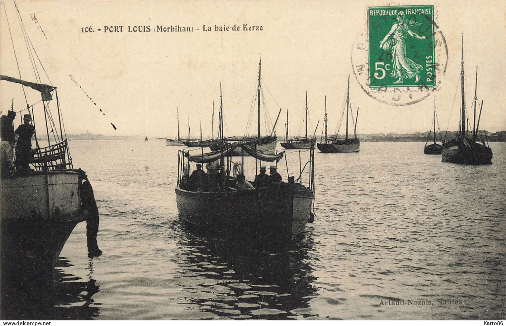 Port Louis * La Baie De Kerzo * Bateaux - Port Louis