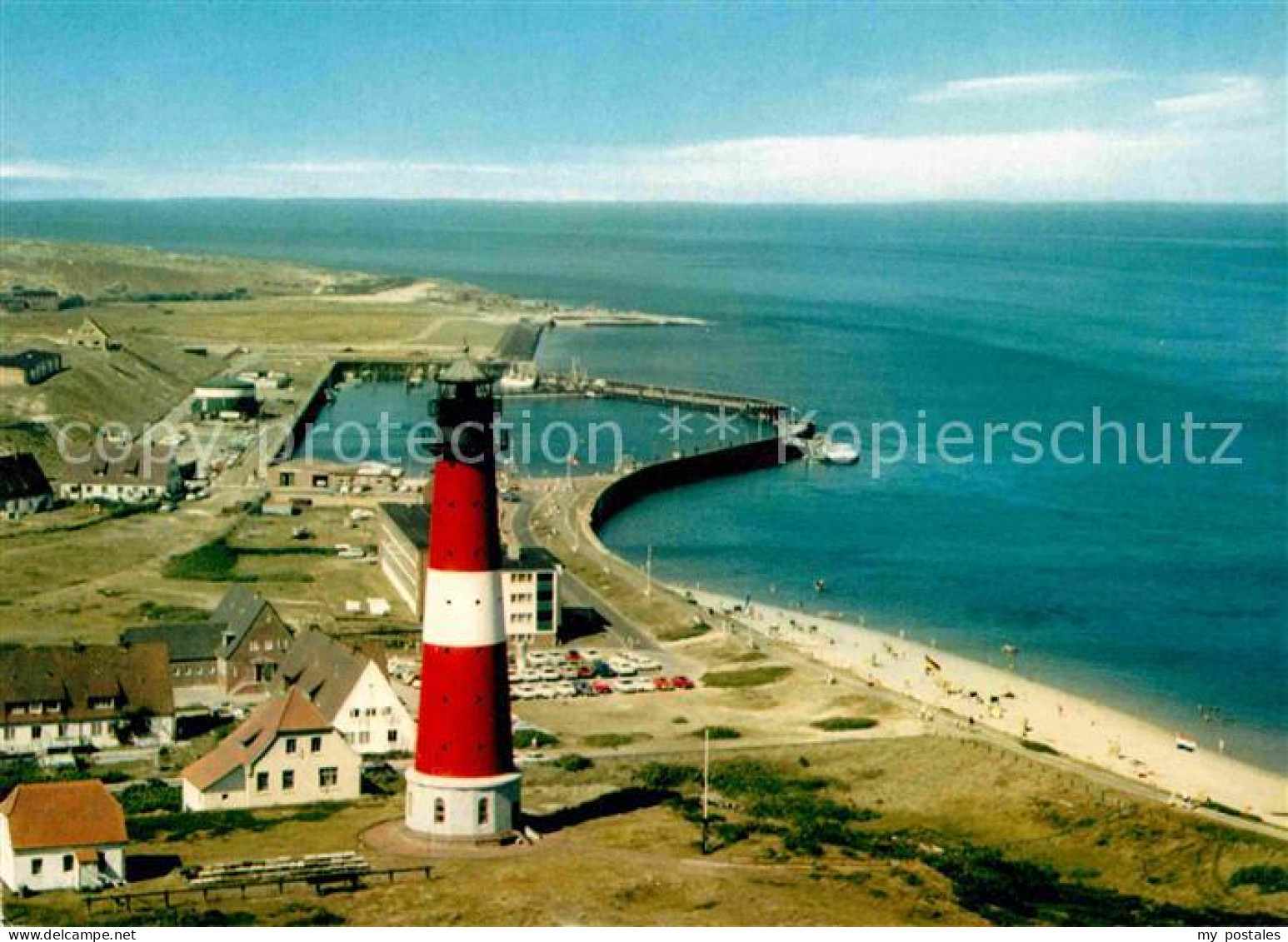 72785668 Hoernum Sylt Fliegeraufnahme Leuchtturm  Hoernum - Andere & Zonder Classificatie