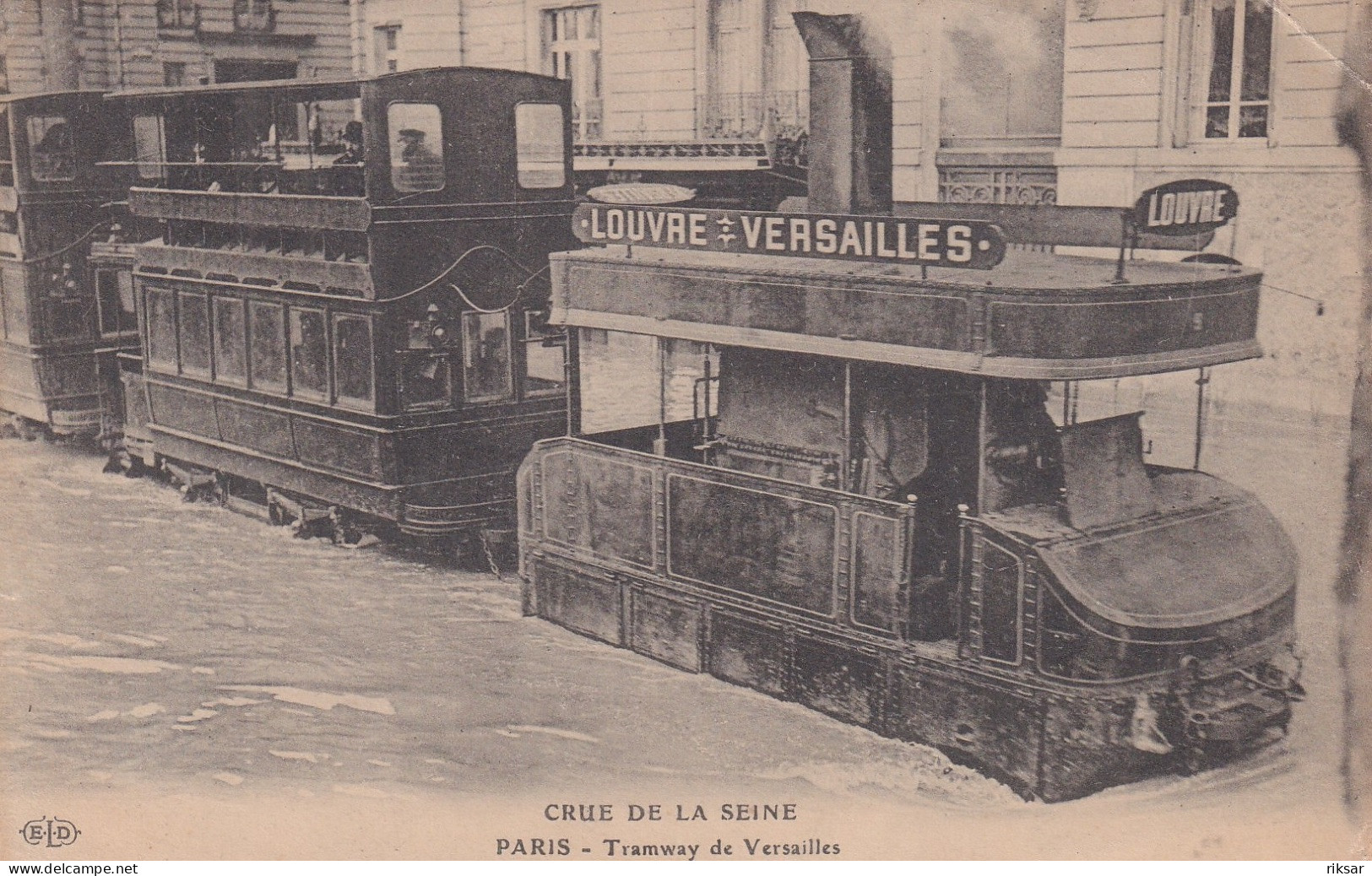 PARIS(16 Em ARRONDISSEMENT) INONDATION(TRAMWAY) - District 16