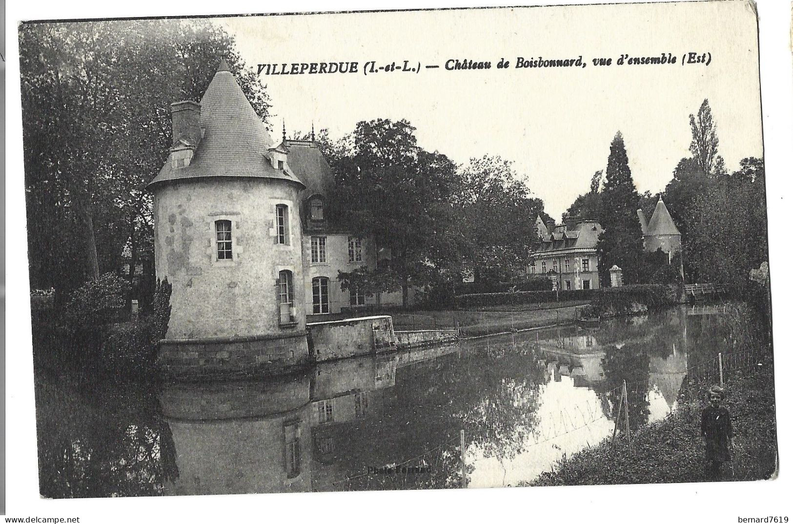 37  Villeperdue - Chateau De Boisbonnard , Vue D'ensemble Est - Autres & Non Classés