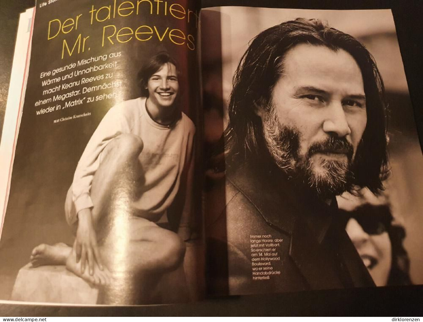 Donna Magazine Germany 2022-01 Keanu Reeves  - Non Classés